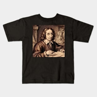 Blaise Pascal scientific Kids T-Shirt